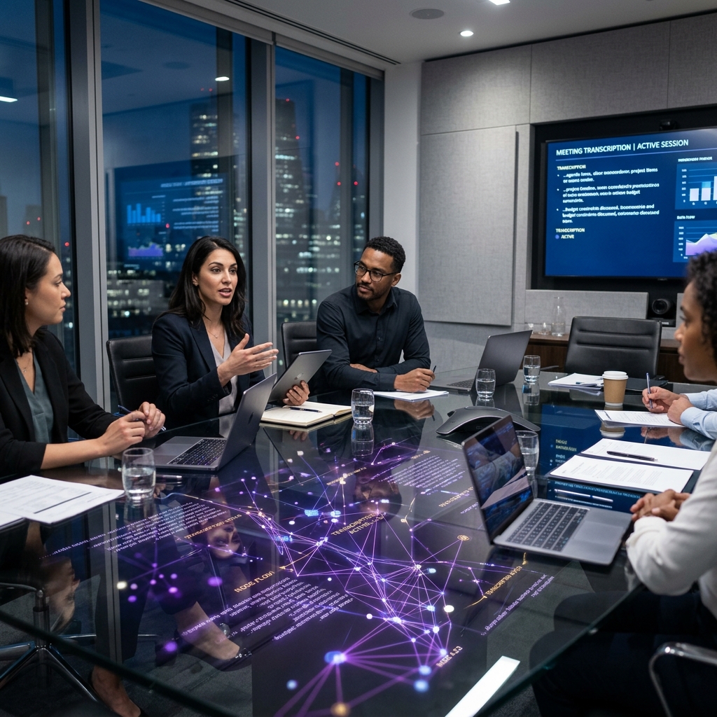 Meeting Transcription Services Image