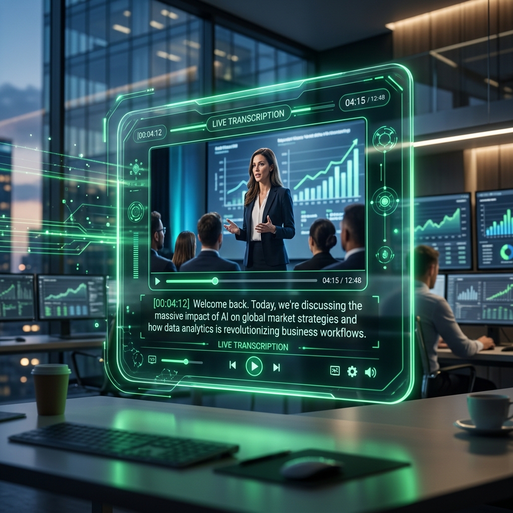Video Transcription Services Image